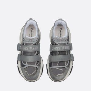NIB DIOR Women D WANDER Reflective Strap Solar Connect ID Sneaker 38.5/40/41